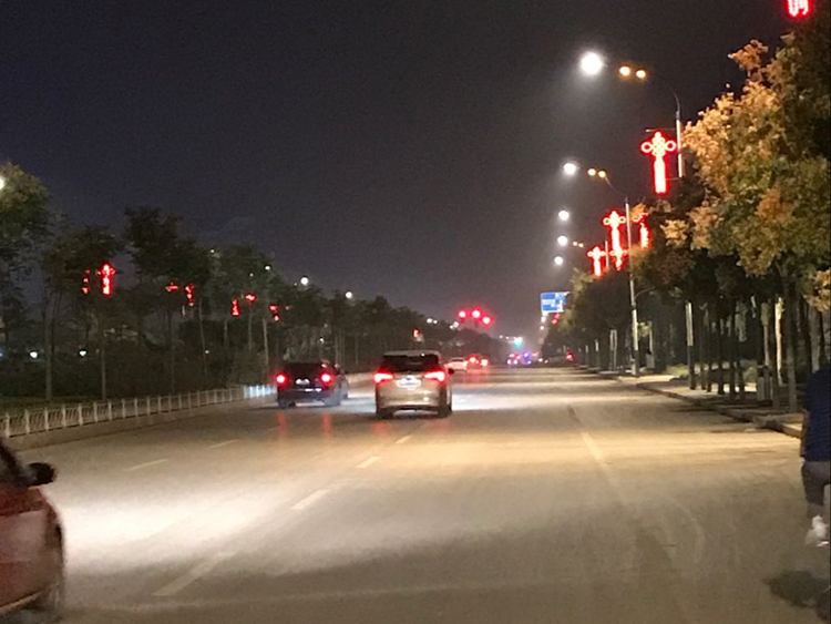 菏澤市鄆城縣水滸路、金河路照明改造